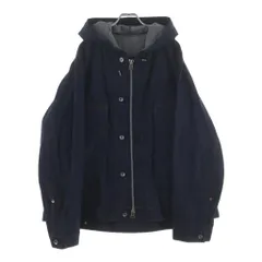 Sacai (サカイ) 25SS DENIM HOODIE フーデット デニムジャケット インディゴ 25-03646Mのサムネイル
