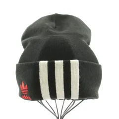 アディダスオリジナルス adidas originals KORN BEANIE BLACK コーン ビーニ ニット帽 ロゴ刺繍 54-57cm 黒 ブラック JG1442 /KUのサムネイル