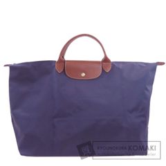 極美品✨希少ロンシャン 大容量 プリアージュ ネイビー ボストン