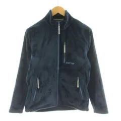 マーモット MARMOT Moon Fleece Jacket ムーンフリースジャケット ブルゾン ジップアップ ロゴ刺繍 M 紺 ネイビー TOWQJL42 /KUのサムネイル