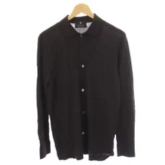 ランバン LANVIN COLLECTION ニットカーディガン 薄手 ウール 48 茶 ブラウン LA-W8-88133 /HNのサムネイル