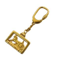 CELINE Logo Horse Carriage Gold charm - メルカリ