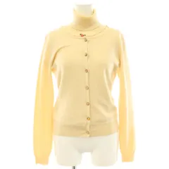 シンシアローリー CYNTHIA ROWLEY アンサンブル ウール ニット 半袖カットソー カーディガン 2 ライトベージュ CCFAS-71150 /DOのサムネイル