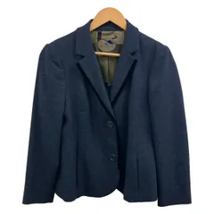 ETRO(エトロ) ジャケット サイズ46 L レディース - ネイビー×黒 長袖/ヘリンボーン/ベロアパイピング/秋/冬のサムネイル