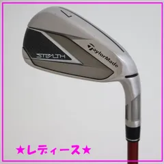 ●レディース！美品！2023年モデル！テーラーメイド★STEALTH☆ステルスアイアン　単品＃7　TENSEI RED TM40カーボン　L（90549のサムネイル
