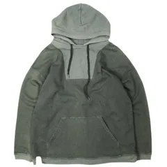 DESCENDANT ディセンダント 日本製 PE HOODY 後付け スウェットプルオーバーパーカー 2 GRAY 切り替え WTAPS TET トップス g026789のサムネイル