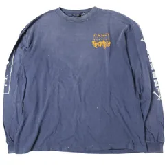 SAINT MICHAEL x Babylon セントマイケル バビロン 25AW 別注 日本製 BBLN_LS TEE/SAINT BABYLON ロングスリーブTシャツ SM-HR1-0000-C49 XXL NAVY SAINT Mxxxxxx 長袖のサムネイル