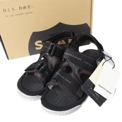 新品 beautiful people x SHAKA ビューティフルピープル シャカ 25SS 別注 CHILL OUT sandals チルアウト サンダル 1515711942 US6(24cm) BLACK ストラップ スポーツ アウトドア シューズのサムネイル