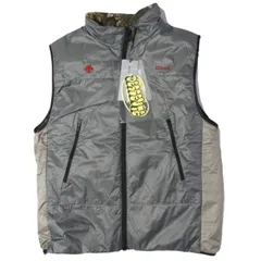 DESCENTE ALLTERRAIN x JJJJOUND デサント オルテライン ジョウンド 25AW 別注 Reversible Vest リバーシブルベスト DU5FVEJ4MB O(XL) Gargoyle(GY41) 中綿 アウター g27030のサムネイル