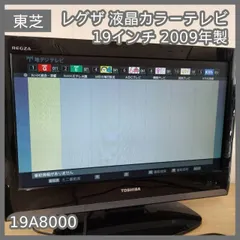 N-7290] REGZA レグザ TOSHIBA 東芝 液晶カラーテレビ 19インチ 2009年 