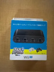 【新品未使用】任天堂純正 WiiU用ゲームキューブコントローラ接続タップ 箱潰れ等ありのサムネイル