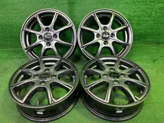 ベルサンディ 軽自動車 ホイール アルミ ガンメタ 14インチ 4.5J 4穴 4 