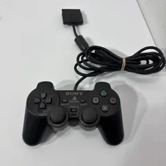 動作確認済み SONY 純正 PS2 コントローラー　ブラック　SCPH-10010  DUALSHOCK2