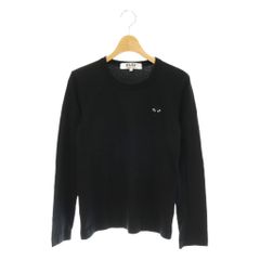 PLAY COMME des GARCONS 長袖 Tシャツ ブラック M - メルカリ