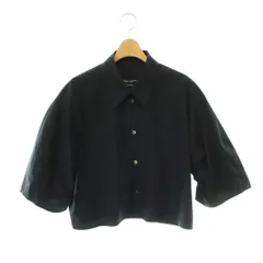イエナ IENA maison FABRICA クロップドシャツ ブラウス ネイビー 紺 /CX ■OSのサムネイル