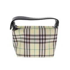 【中古】BURBERRY バーバリー LONDON ハンドバッグ ミニバッグ ポーチ ノバチェック レディース メンズ バッグ ブランドのサムネイル