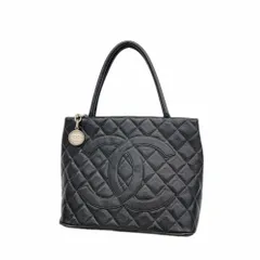 シャネル(Chanel) シャネル トートバッグ 復刻トート キャビアスキン ブラック レディースのサムネイル