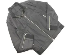 SHIPS JET BLUE シップスジェットブルー ジップアップ ジャケット 黒 ◇■ メンズのサムネイル