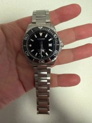LONGINES ハイドロコンクエスト39mm ブラック グレーベゼル - メルカリ