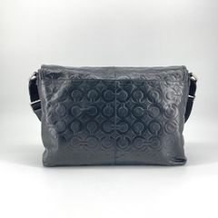 COACH コーチ アクセサリーポーチ パーカー キャンバス オプアート