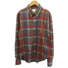 バンドオブアウトサイダーズ Band of Outsiders シャツ 3 マルチカラー チェック柄 ボタンダウン 長袖 /KK ■ECA006のサムネイル