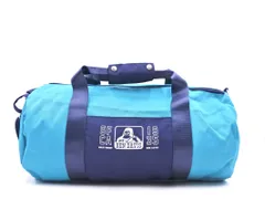 BEN DAVIS ベンデイビス ロゴ プリント ショルダー 付き 2WAY ボストン バッグ 青 ■■ レディースのサムネイル