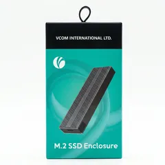<サ>　VCOM M.2 SSD 外付けケース NVME/SATA 両対応 SSDエンクロージャーのサムネイル
