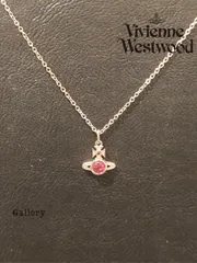 【未使用・新品】Vivienne Westwood（ヴィヴィアンウエストウッド）ORBネックレス ペンダント ピンクゴールド ジルコニア インポートのサムネイル