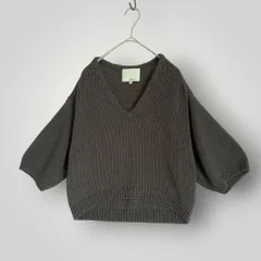 スリーワンフィリップリム　3.1 Phillip Lim　Vネック　半袖セーターのサムネイル