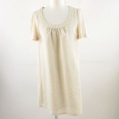 리어 스타리스크 Re* 원피스 반소매 미니 베이지 *A493