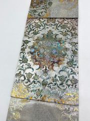袋帯 螺鈿細工 華文様 金彩 豪華留袖 訪問着 - メルカリ