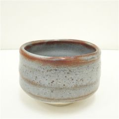 志野焼 田中源也 志野茶碗 抹茶茶碗 菊泉窯 共箱欠品 未使用品 田中