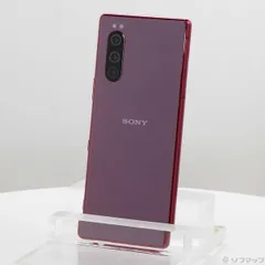 中古】Xperia 5 64GB レッド SOV41 SIMフリー - メルカリ
