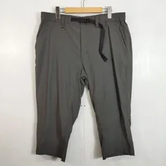 Eddie Bauer エディーバウアー 3/4レングスフレックス バックル パンツ クロップド 速乾性 ストレッチ アウトドア グレー系 36 F536のサムネイル