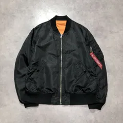GQ5933◇ALPHA / URBAN RESEARCH iD : MA-1フライトジャケット◇L◇黒 アルファのサムネイル