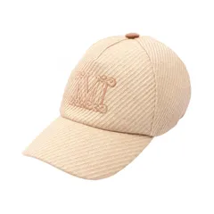 マックスマーラ MAX MARA キャップ JEZ ラフィアルック ベースボール JEZ00358 ナイロン レザー ベースボールキャップ レディース 新品のサムネイル