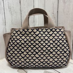 ハンドメイド ミニポケットトートバッグ ミナペルホネン pomppia 528