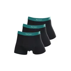 【正規品】Paul Smith(ポールスミス)  ボクサーパンツ 黒 緑 3枚セット メンズボクサーパンツ 男性下着 a3pckq-green-3pkのサムネイル