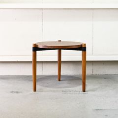 引き取り1000円引き ヤマソロ 折りたたみテーブル 棚付き 90×50cm