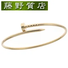 （新品仕上げ済）カルティエ CARTIER ジュストアンクル ブレスレット スモール バングル ＃16 K18 YG イエロー ゴールド B6062616 カルティエ ブレスレット カルティエ バングル ブランド 中古ブレスレット レディース 8724のサムネイル
