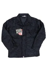 アベイシングエイプ GORE-WINDSTOPPER M-43 サイズS ジャガードカモジャケット ブラック A BATHING APE 【タグ付/未使用】▲(127)のサムネイル