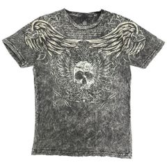 スカルクロスプリントTシャツ ifsixwasnine LGB KMRii - メルカリ