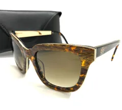 良品/LOEWE/ロエベ/サングラス/SLW974/51□22/135/眼鏡/ブラウン/ケース付き/クロス付き/FB3683のサムネイル