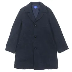 極美品▼リングヂャケット アルパカ・モヘア・シルク混 チェック柄 クルミボタン チェスターコート 42 (日本Sサイズ相当) 正規品 メンズのサムネイル