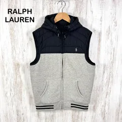 POLO RALPH LAUREN ポロラルフローレン ポニーロゴ刺繡 フード付き ベスト
