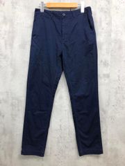 ビームスの百名品】BEAMS / ストレッチテーパードチノ М ネイビー