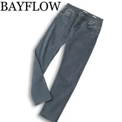 BAYFLOW ベイフロー 通年★ ストレッチ ダメージ加工 スキニー デニム パンツ ジーンズ Sz.4 メンズのサムネイル