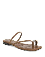 ヴィンス レディース シューズ サンダル スエード Vince Womens Polli Toe Ring Suede Sandals Elmwoodのサムネイル
