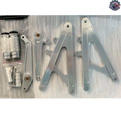 ホンダ RS125 GP125 1995-2010 - 13 オートバイ リアセット リアセット フットペグ ペダル フットレスト RS 125 カスタム パーツ
