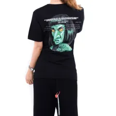 オフホワイト レディース グリーンマン プリンティング 半袖 Tシャツ OMAA027A19185002のサムネイル
